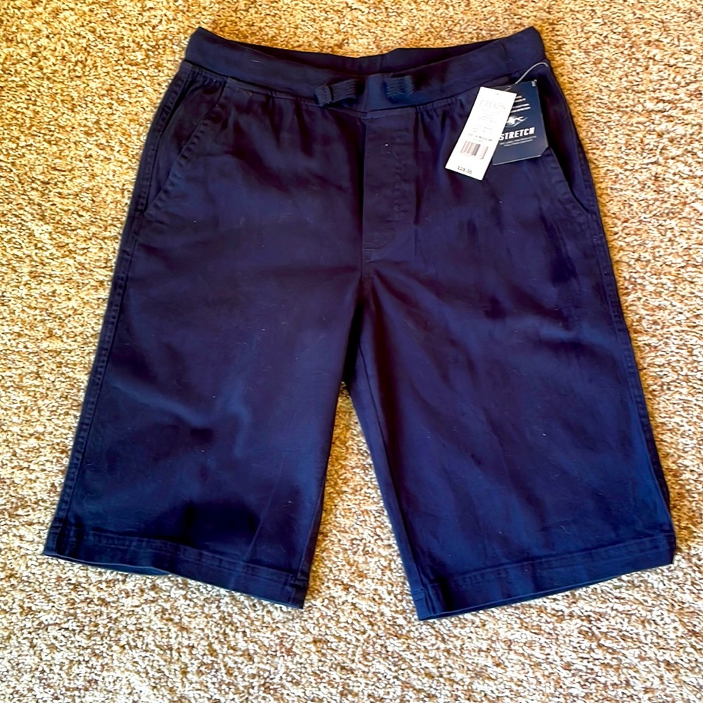 Chaps boys size 18 regular navy school approved wear.
